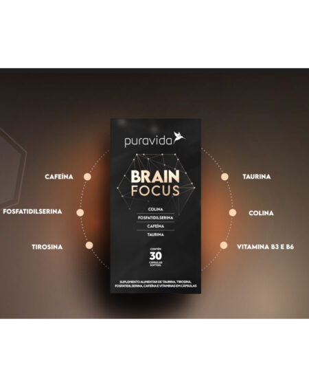 BRAIN FOCUS 30CAPS PURAVIDA