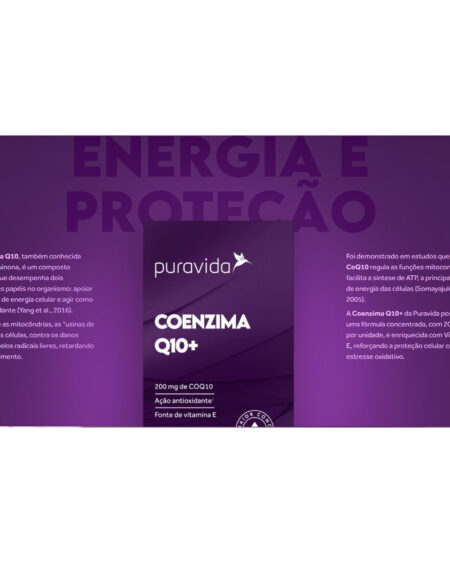 COENZIMA Q10+ 200MG PURAVIDA