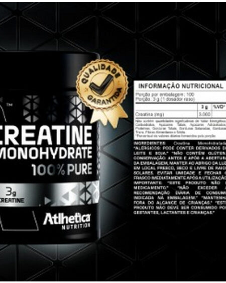 CREATINA  MONOHYDRATE 300G ATLHETICA