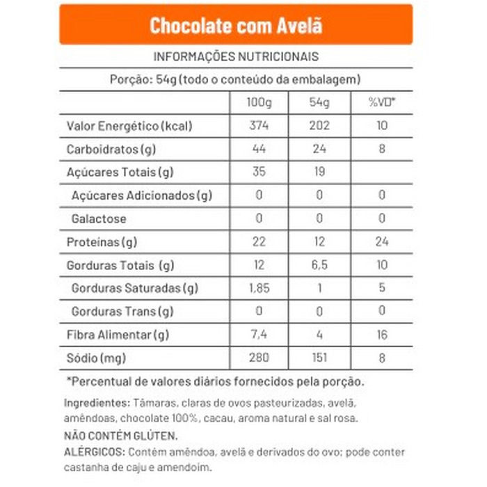 BARRA WINSTAGE CHOCOLATE COM AVELÃ - Imagem 2
