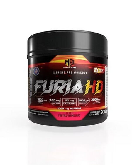 FURIA HD FRUTAS MACA VERDE 300G MUSCLE HD