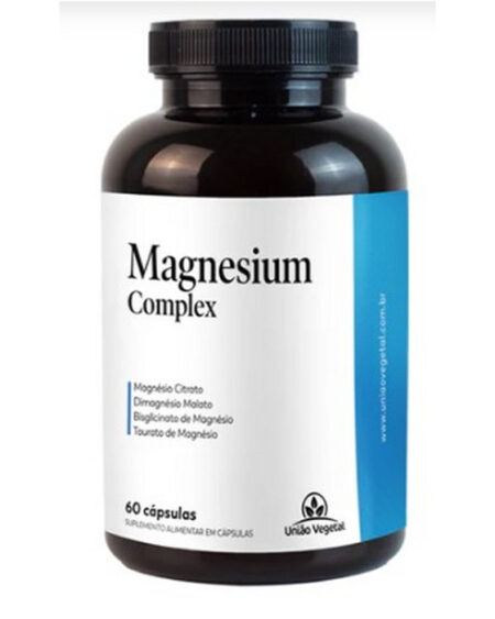 MAGNESIUM COMPLEX 60 CAPS UNIAO VEGETAL