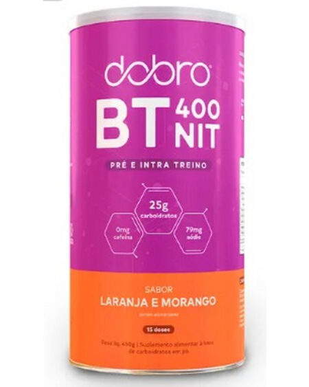 BT NITRATO 450G LARANJA E MORANGO DOBRO