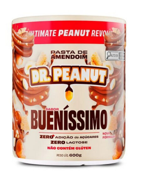 PASTA DE AMENDOIM BUENISSIMO 600G DR PEANUT
