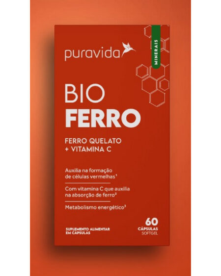 BIO FERRO 60 CAPS PURAVIDA