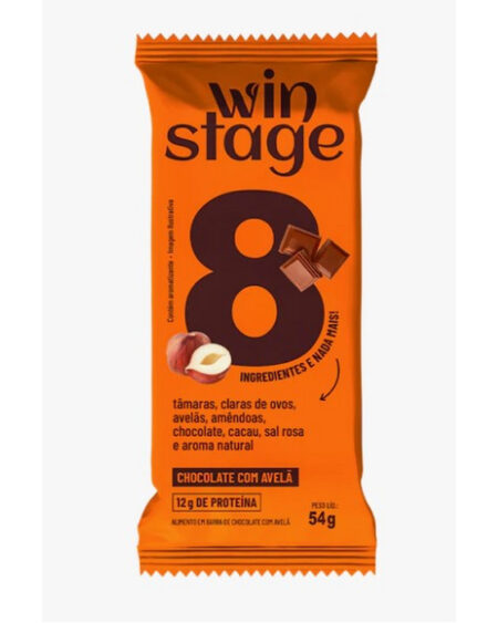 BARRA WINSTAGE CHOCOLATE COM AVELÃ