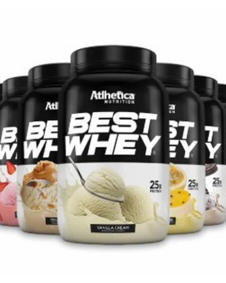 BEST WHEY BAUNILHA 900G ATLHETICA