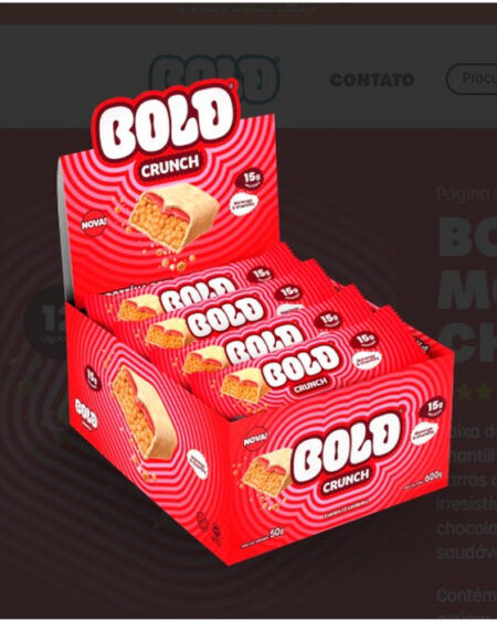 BOLD CRUNCH  50G MORANGO BOLD