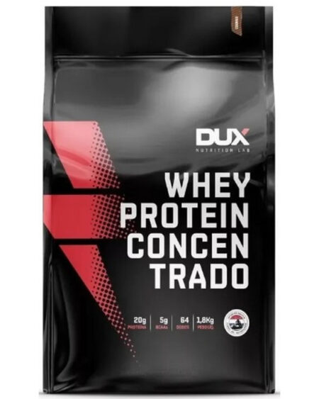 WHEY CONCENTRADO BAUNILHA 1 8KG DUX